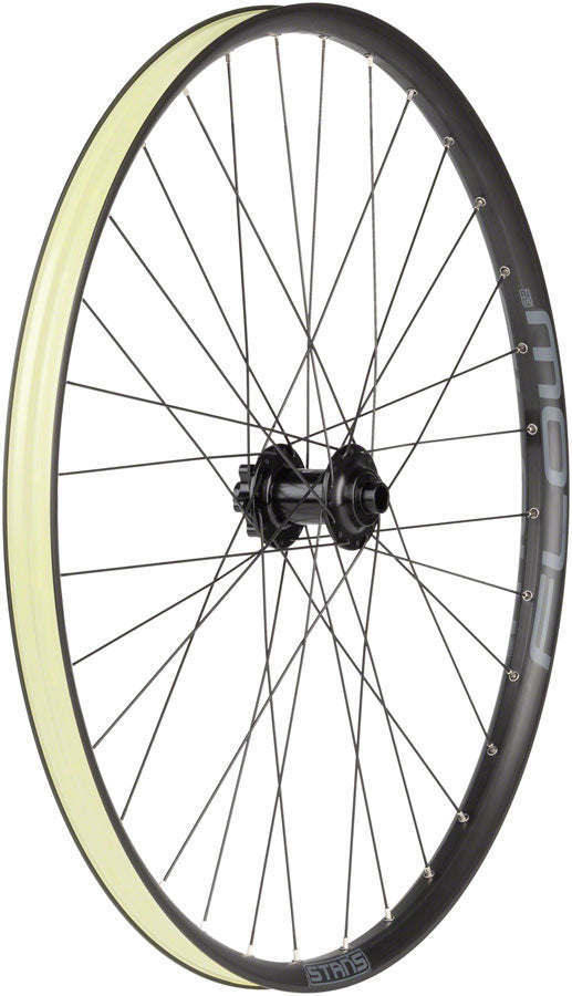 Stans No Tubes Flow S2 Front Wheel - 27.5" 15 x 100mm 6-Bolt Black