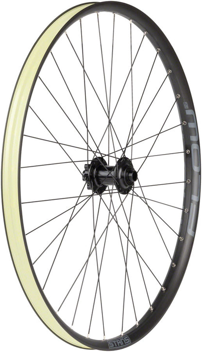 Stans No Tubes Flow S2 Front Wheel - 27.5" 15 x 100mm 6-Bolt Black