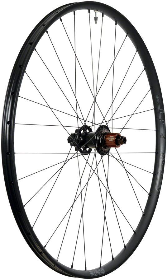 Stans NoTubes Crest MK4 Rear Wheel - 29 12 x 142mm 6-Bolt Micro Spline BLK