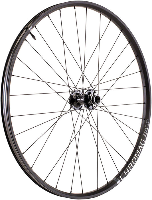 Chromag BA30 Front Wheel - 27.5" 15 x 110mm 6-Bolt Black-Goodwynn's