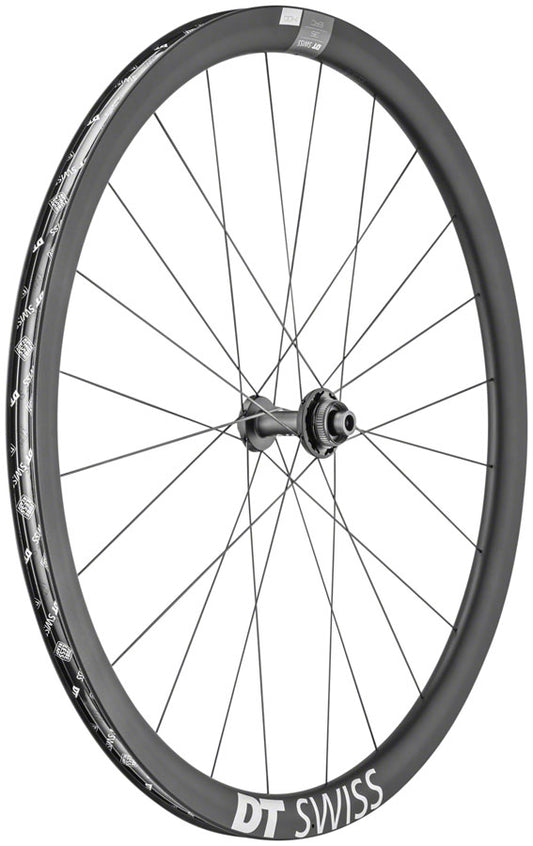 DT Swiss ERC 1400 DiCut 35 Front Wheel - 700c 12 x 100mm Center-Lock Black-Goodwynn's