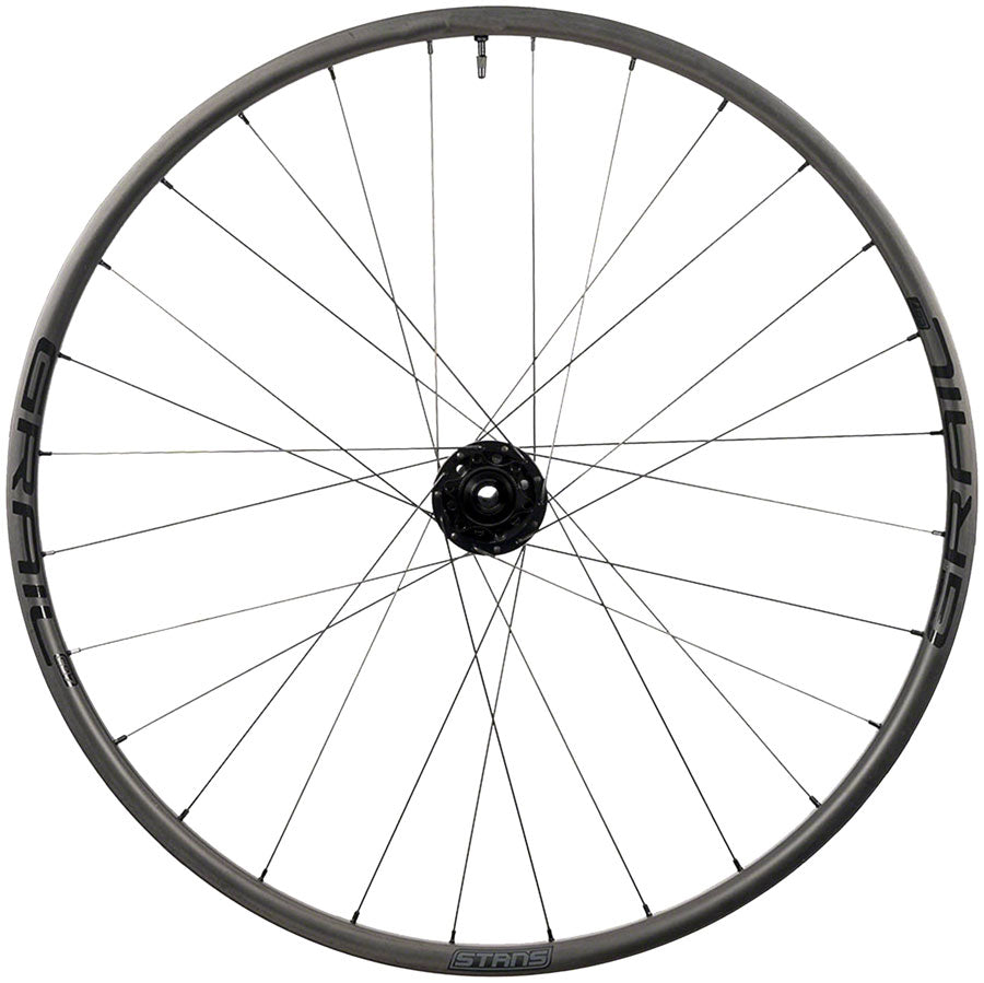 Stans No Tubes Grail CB7 Front Wheel - 700 12 x 100mm Center-Lock Gray