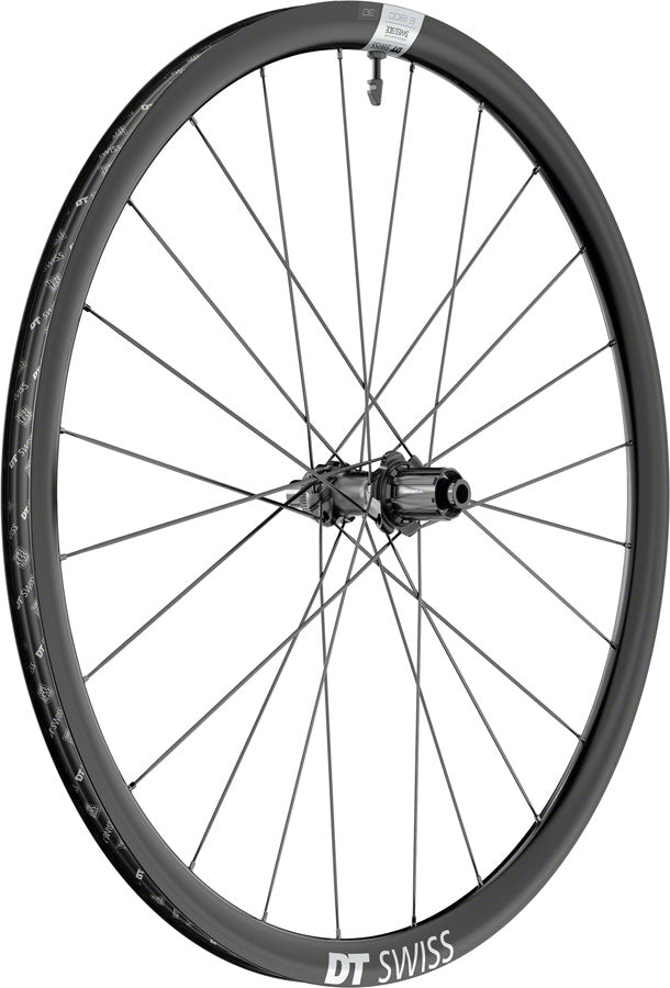 DT Swiss E 1800 Spline 30 Rear Wheel - 650b 12 x 142mm Center-Lock HG 11 Road Ratchet LN 18 BLK-Goodwynn&#39;sGoodwynn&#39;s