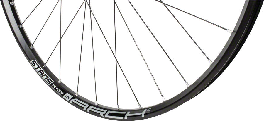 Stans No Tubes Arch S1 Front Wheel - 29" 15 x 100mm 6-Bolt Black-Goodwynn&#39;sGoodwynn&#39;s