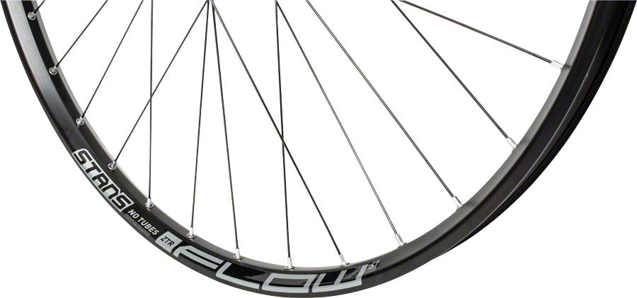 Stans No Tubes Flow S1 Front Wheel - 29" 15 x 100mm 6-Bolt Black