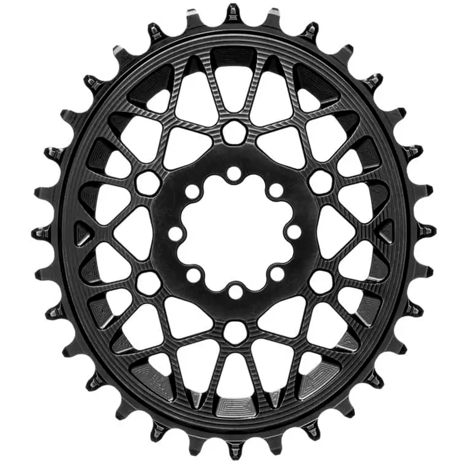 Absolute Black Oval SRAM T-Type DM 8-Hole Boost Chainring 34T Blk-Goodwynn&#39;sGoodwynn&#39;s