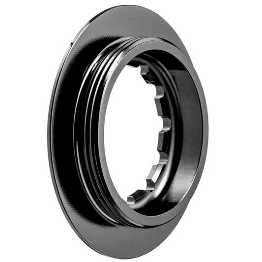 Absolute Black Center Lock Rotor Lockring Titanium-Goodwynn's