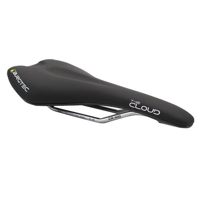 Burgtec The Cloud MK2 Saddle Cromo Rail/Plastic Base Black-Goodwynn&#39;sGoodwynn&#39;s