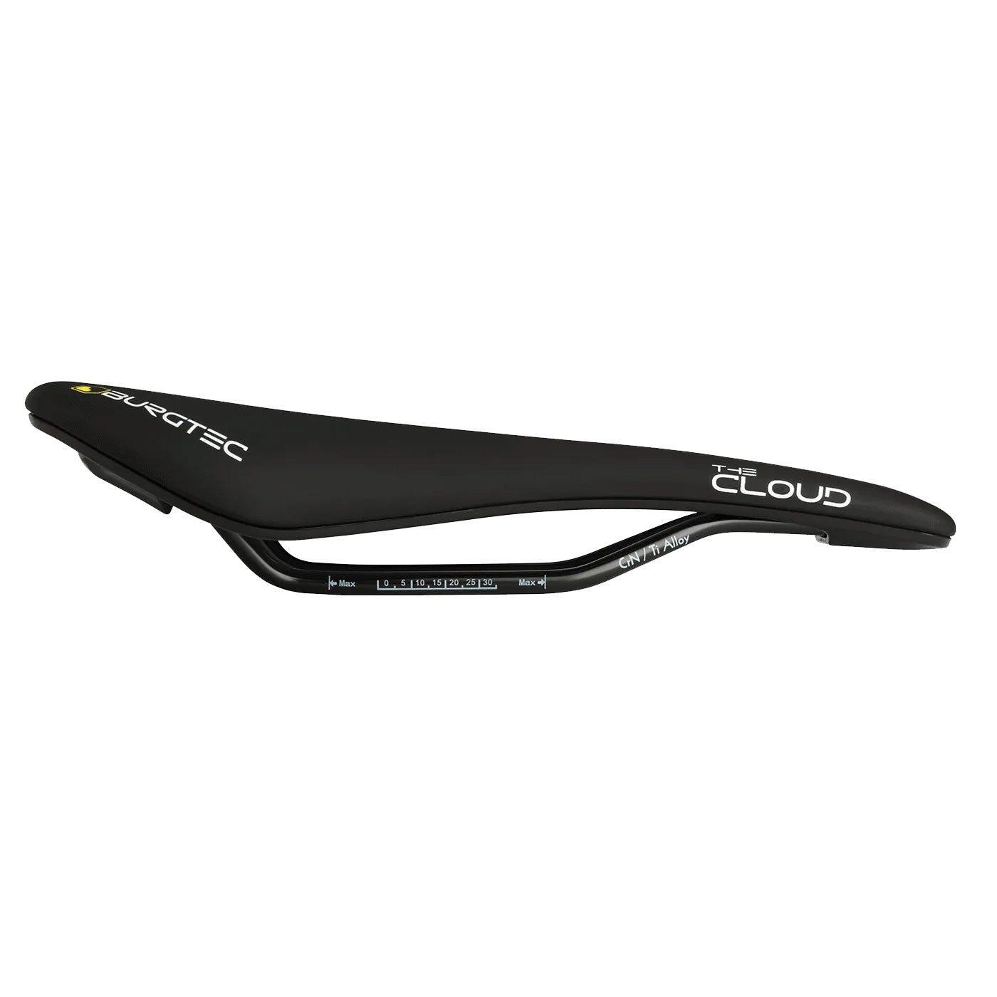 Burgtec The Cloud MK2 Saddle Ti Rail/Carbon Base Black-Goodwynn&#39;sGoodwynn&#39;s