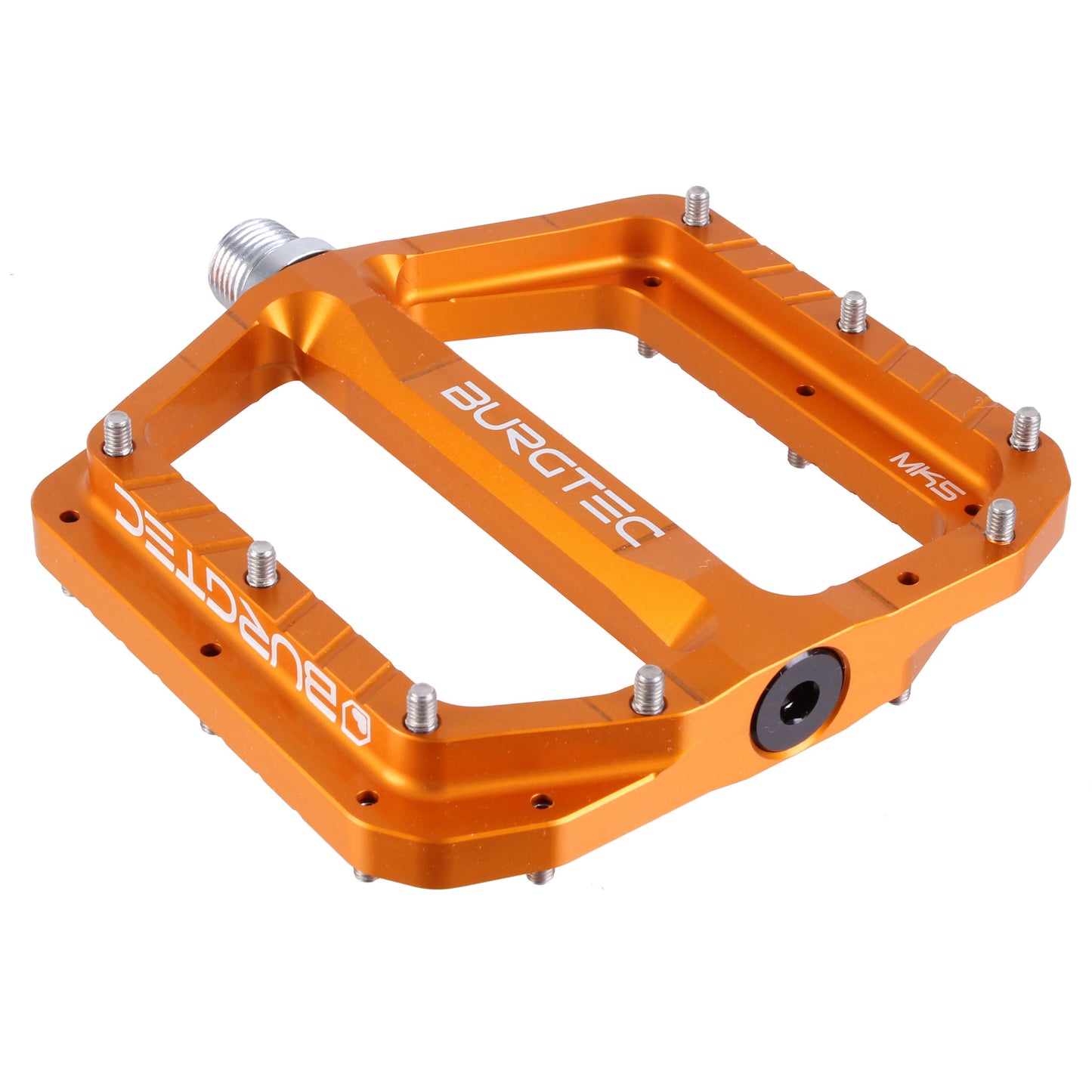 Burgtec Penthouse MK5 Pedals CrMo - Iron Bro Orange