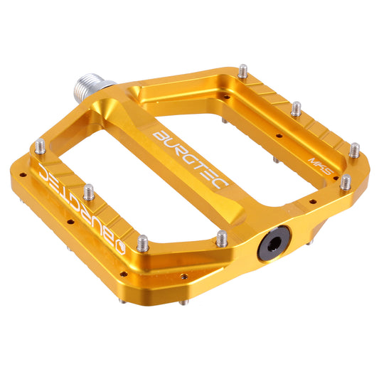 Burgtec Penthouse MK5 Pedals CrMo - Gold-Goodwynn's