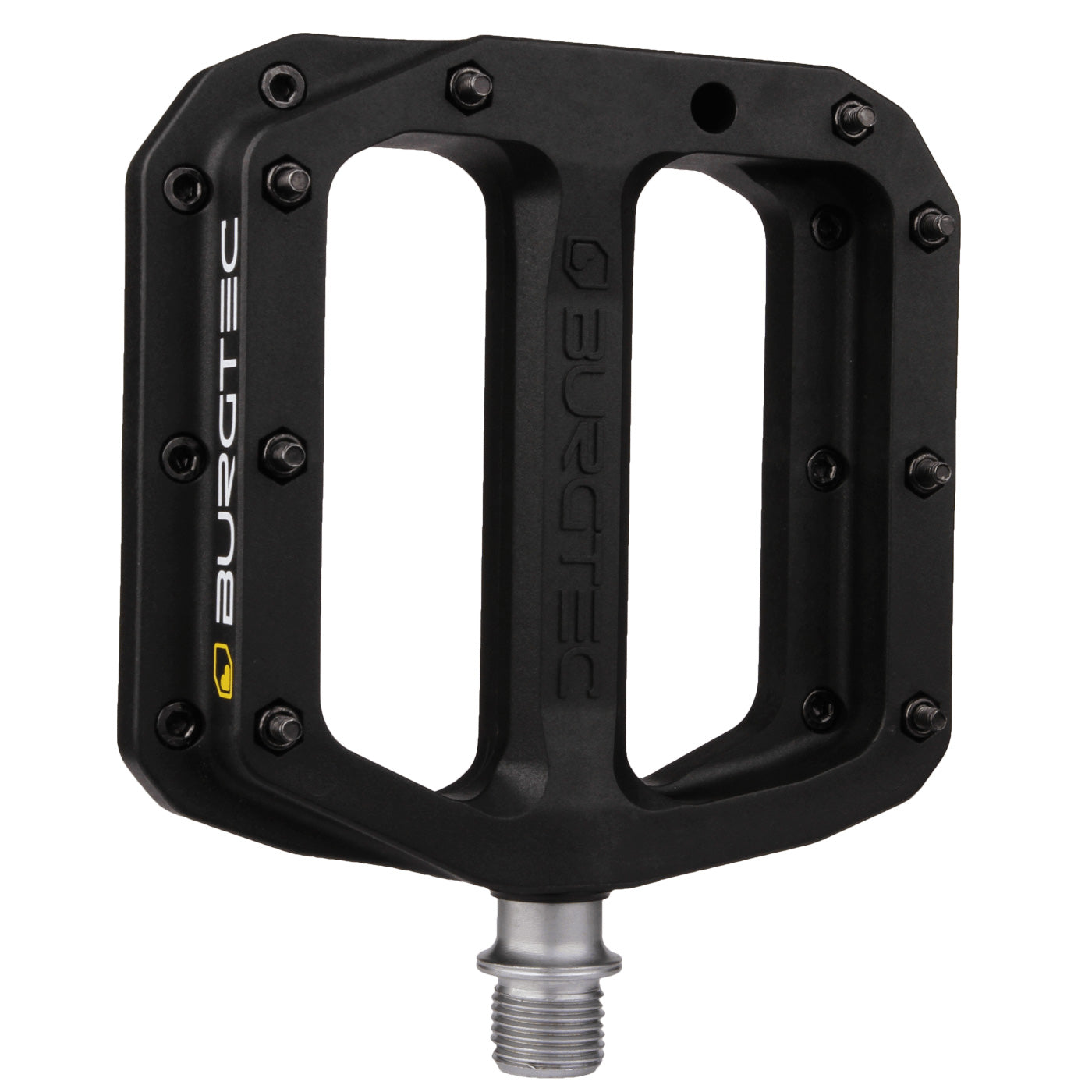 Burgtec MK4 Composite Flat Pedals - Black