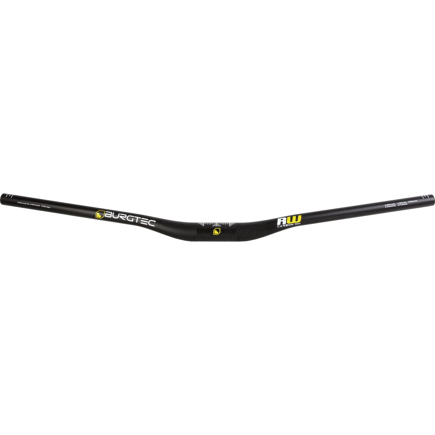 Burgtec Ride Wide Carbon DH Riser Bar (35) 20/800mm - UD Blac