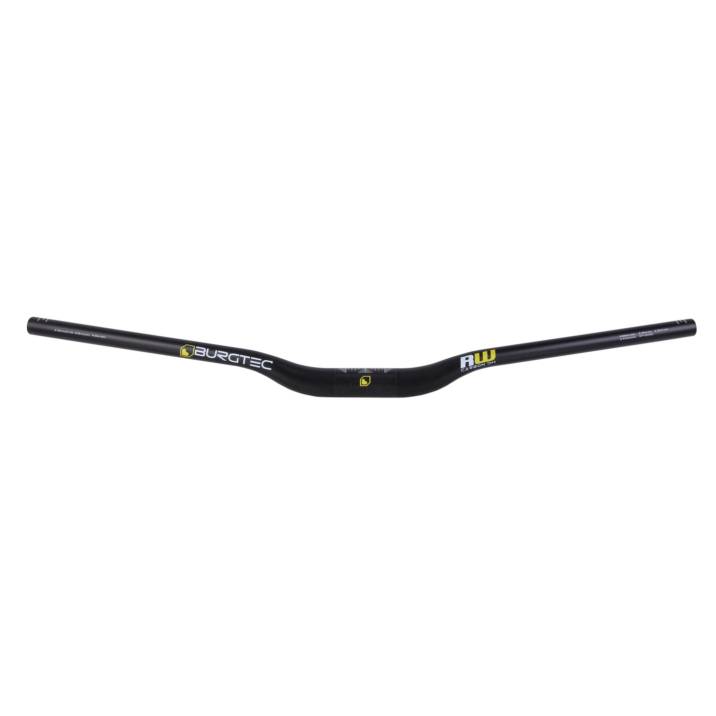 Burgtec Ride Wide Carbon DH Riser Bar (35) 30/800mm - UD Blac