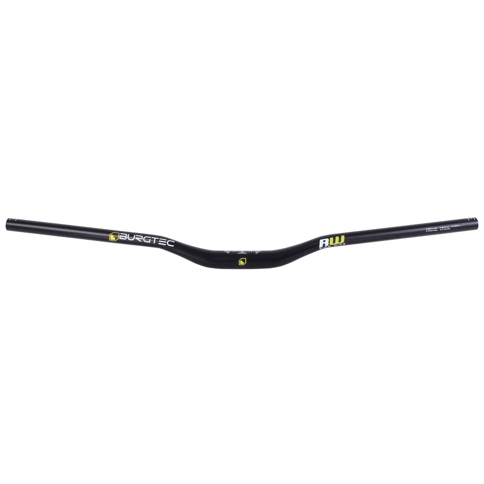 Burgtec Ride Wide Enduro Riser Bar (31.8) 30mm/800mm - Black-Goodwynn&#39;sGoodwynn&#39;s