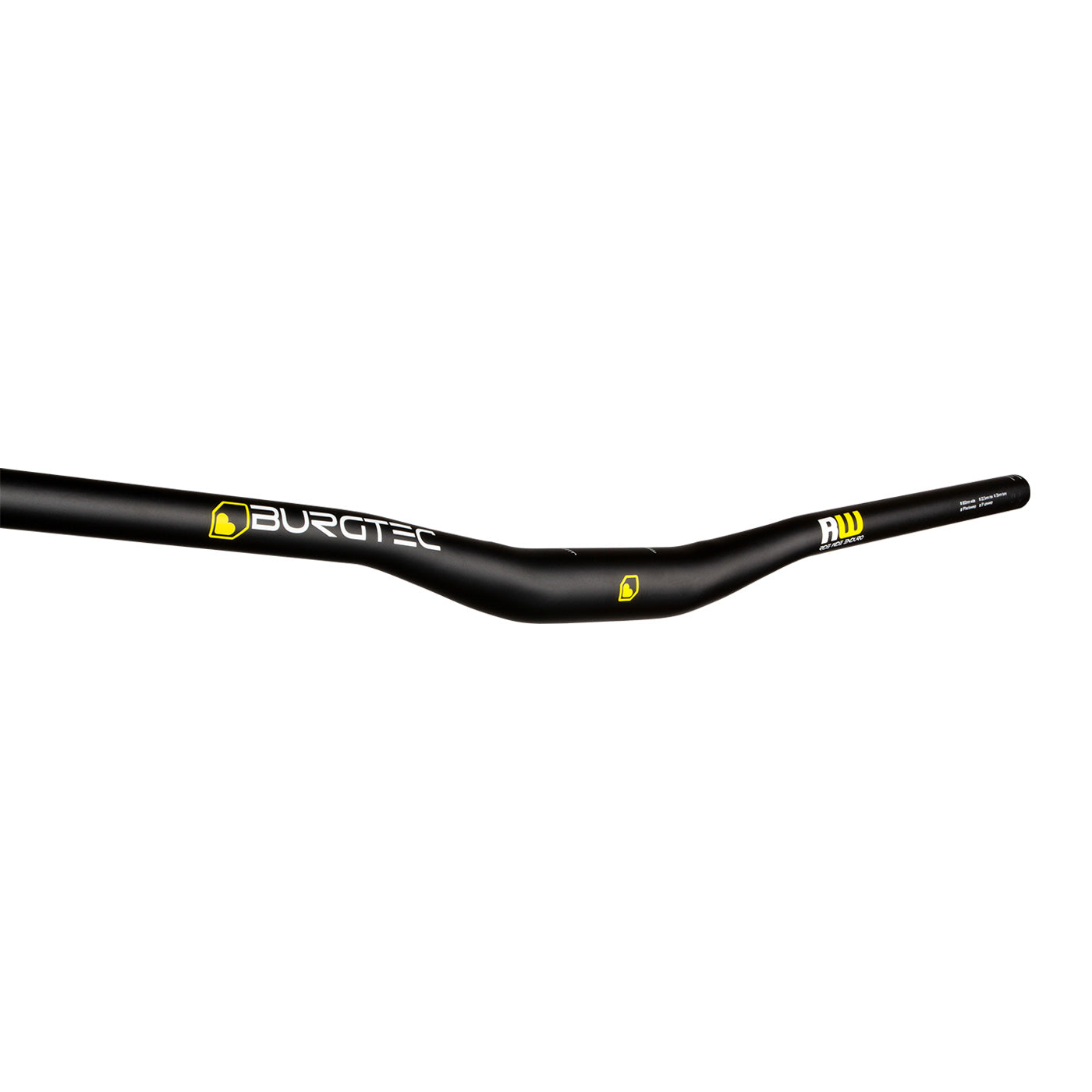 Burgtec Ride Wide Enduro Riser Bar (35) 22.5mm/800mm - Black