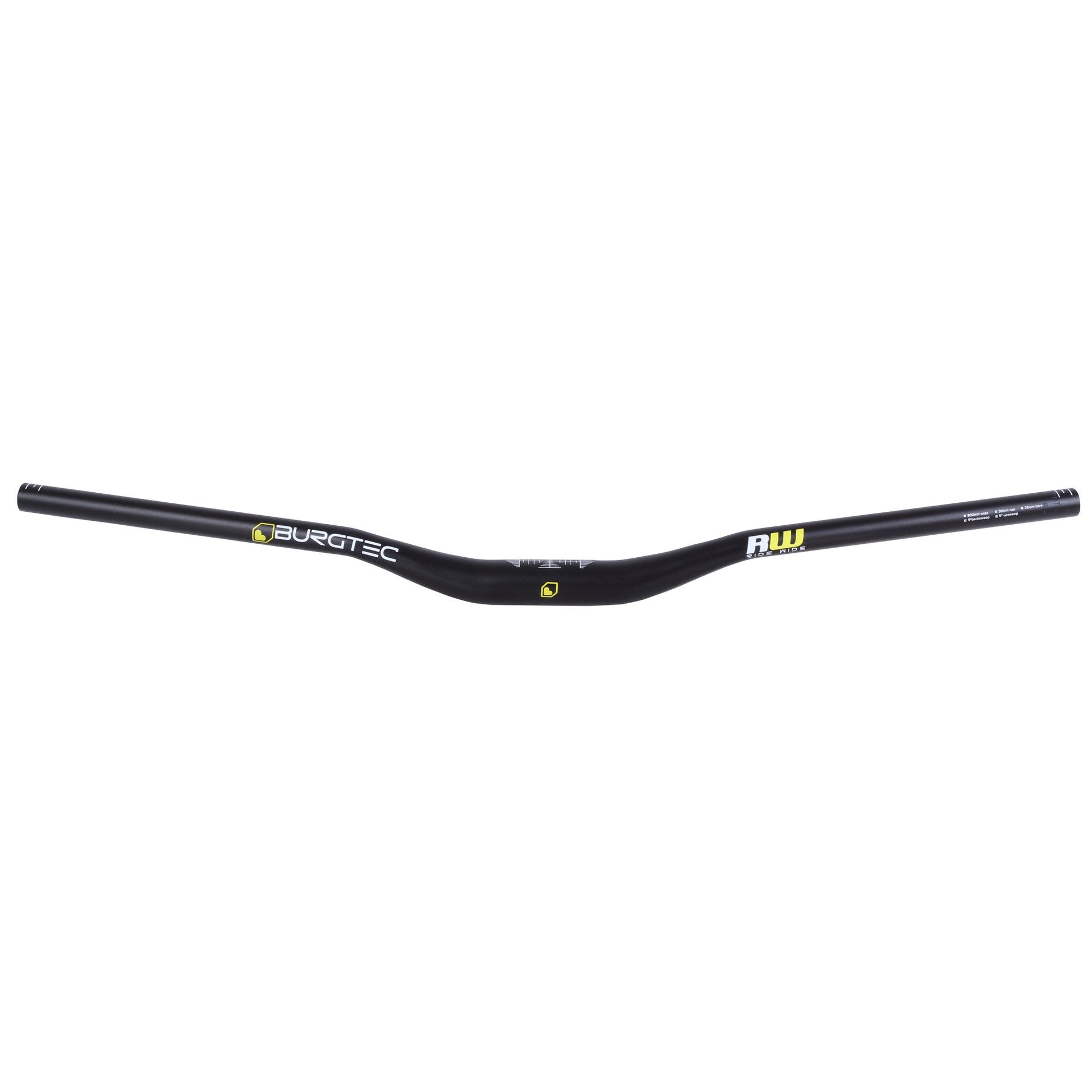 Burgtec Ride Wide Enduro Riser Bar (35) 30mm/800mm - Black-Goodwynn&#39;sGoodwynn&#39;s