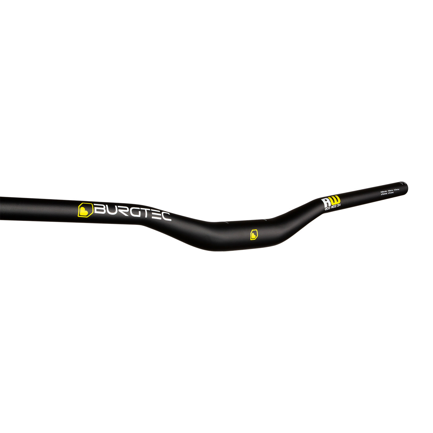 Burgtec Ride Wide DH Riser Bar (35.0) 30mm/800mm - Blk