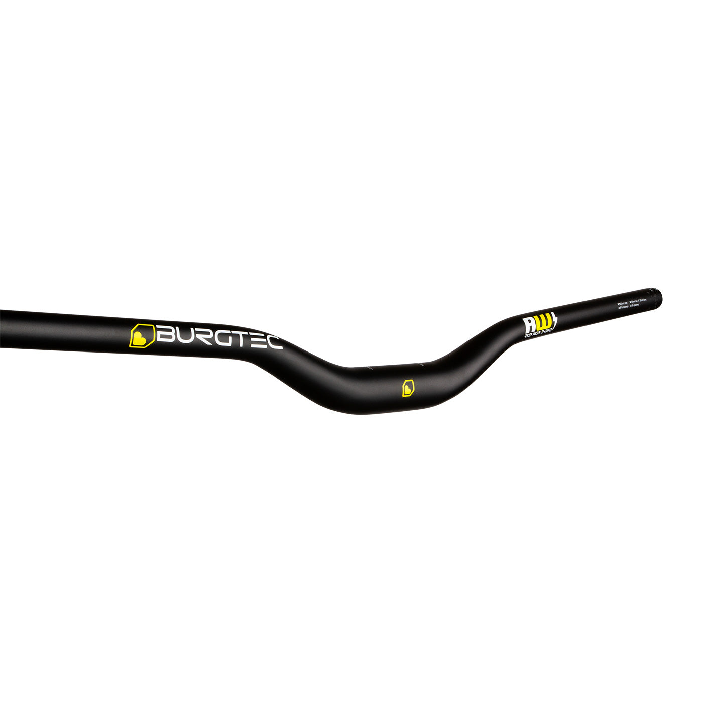 Burgtec Ride Wide E-Bike Riser Bar (35.0) 35mm/800mm - Blk