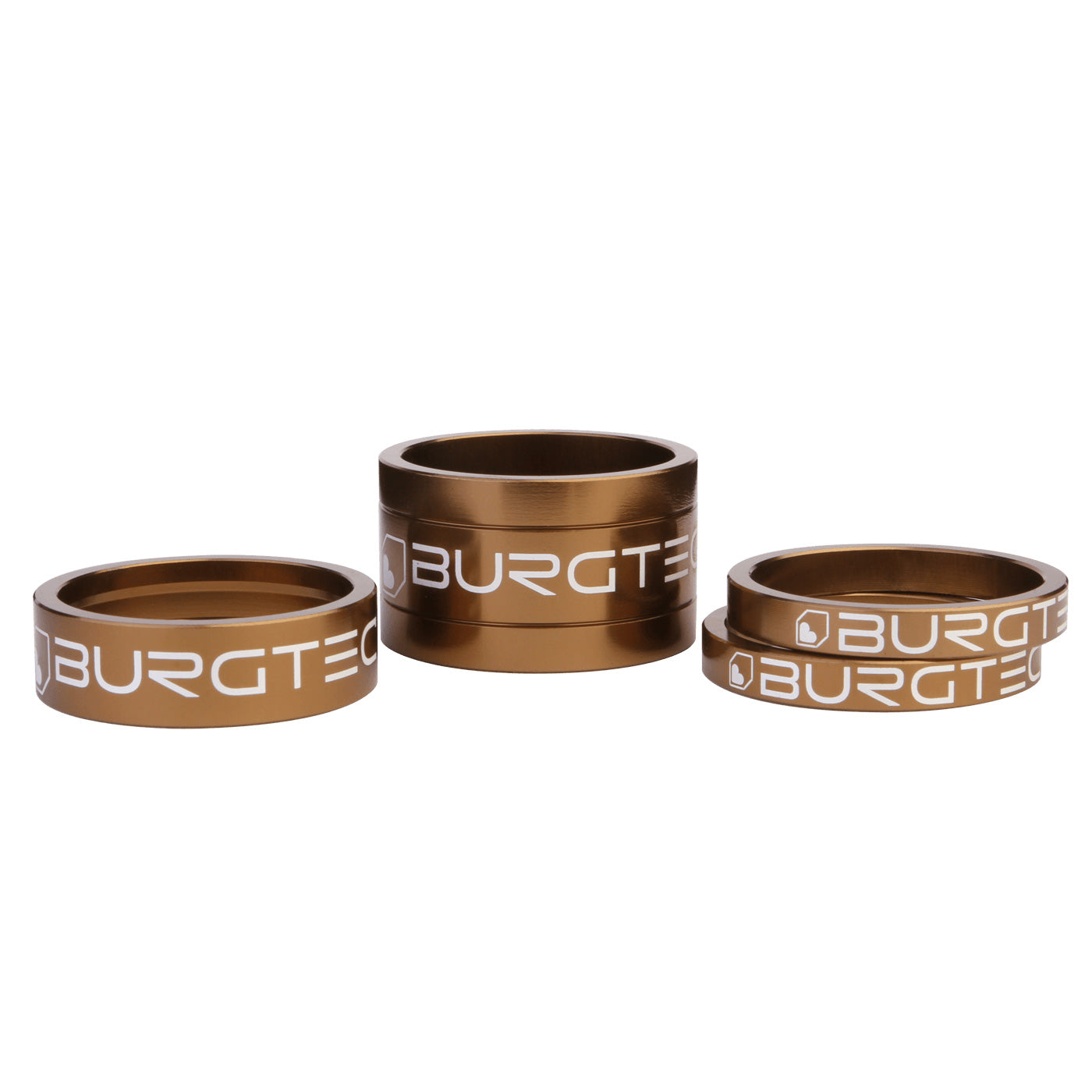 Burgtec Stem Spacer Kit - Kash Bronze Set/4-Goodwynn&#39;sGoodwynn&#39;s