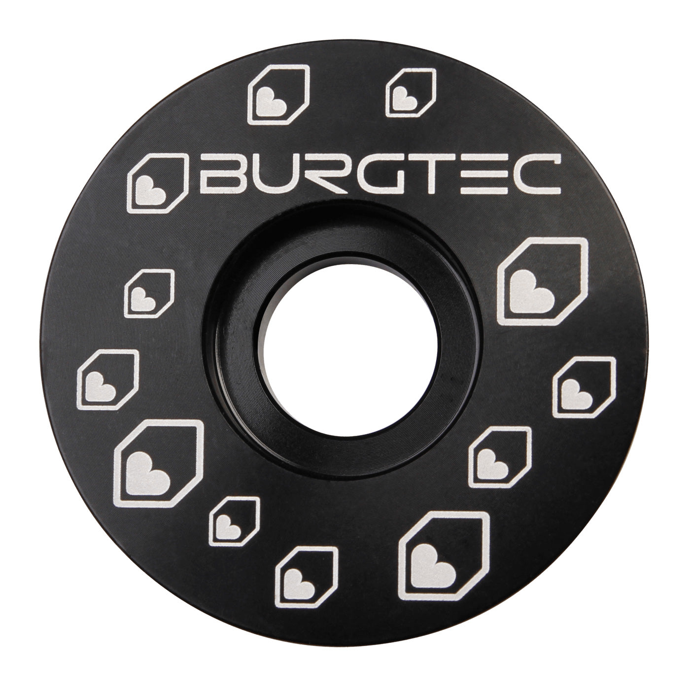 Burgtec Top Cap - Burgtec Black-Goodwynn&#39;sGoodwynn&#39;s