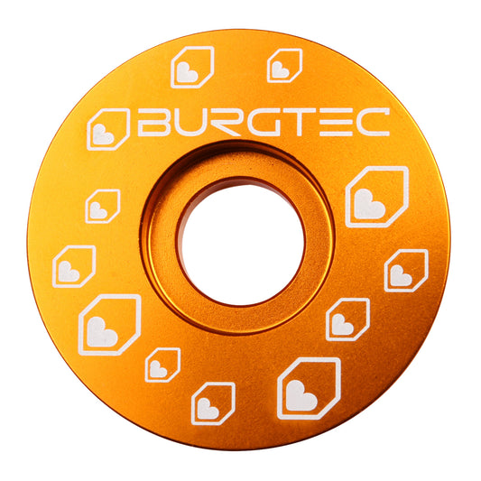 Burgtec Top Cap - Iron Bro Orange-Goodwynn's