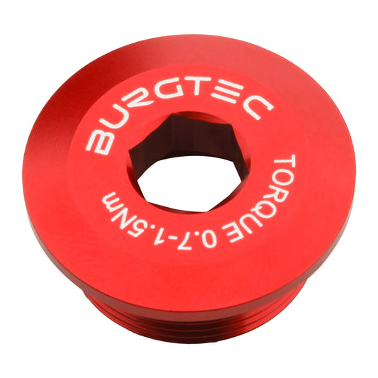 Burgtec Shimano Crank Bolt - Race Red-Goodwynn's