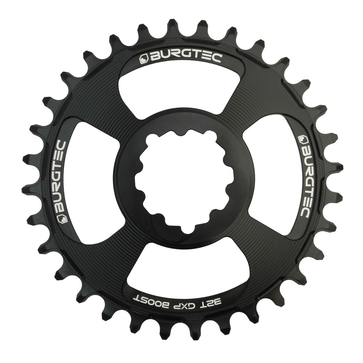 Burgtec GXP Boost 3mm Offset Thick Thin chainring 28T - Black-Goodwynn&#39;sGoodwynn&#39;s