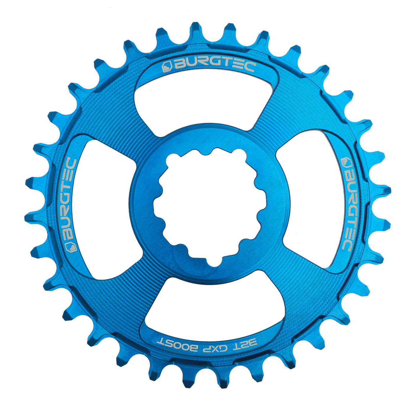 Burgtec GXP Boost 3mm Thick Thin Chainring 30T - Deep Blue-Goodwynn&#39;sGoodwynn&#39;s