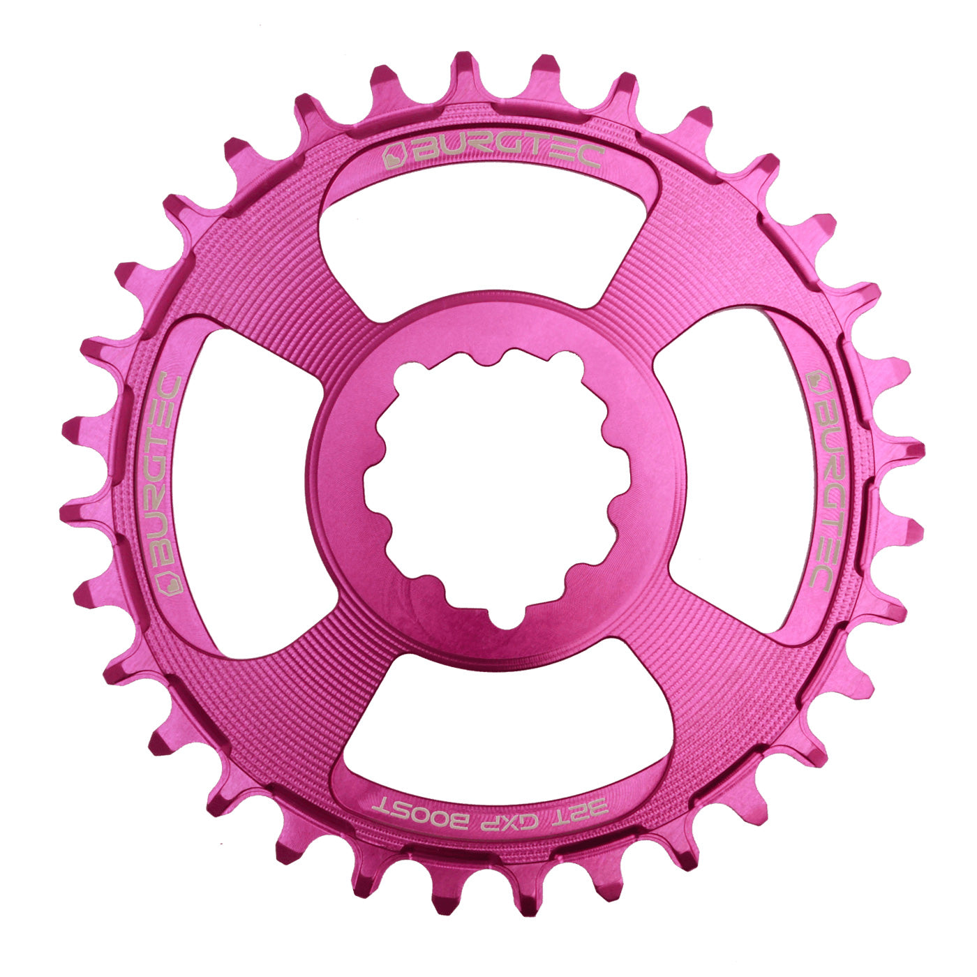 Burgtec GXP Boost 3mm Thick Thin Chainring 30T - Purple Rain