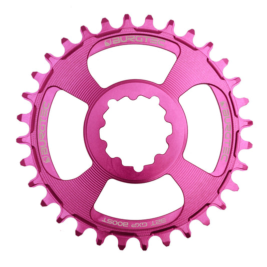 Burgtec GXP Boost 3mm Thick Thin Chainring 30T - Purple Rain-Goodwynn's