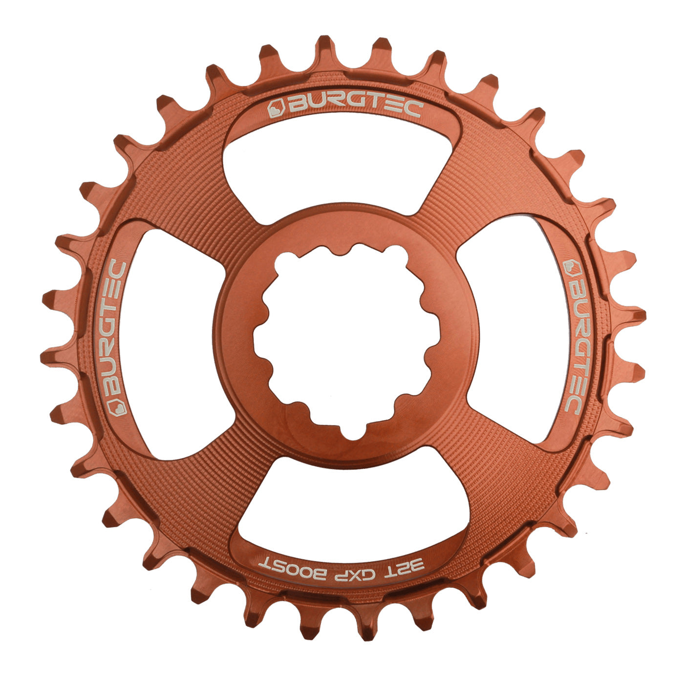 Burgtec GXP Boost 3mm Thick Thin Chainring 30T - Kash Bronze-Goodwynn&#39;sGoodwynn&#39;s