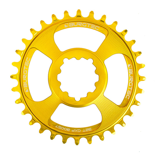 Burgtec GXP Boost 3mm Thick Thin Chainring 30T - Bullion Gold-Goodwynn's