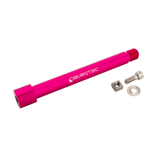 Burgtec Fox Fork 2021+ Axle 15x110mm - Toxic Barbie Pink-Goodwynn's