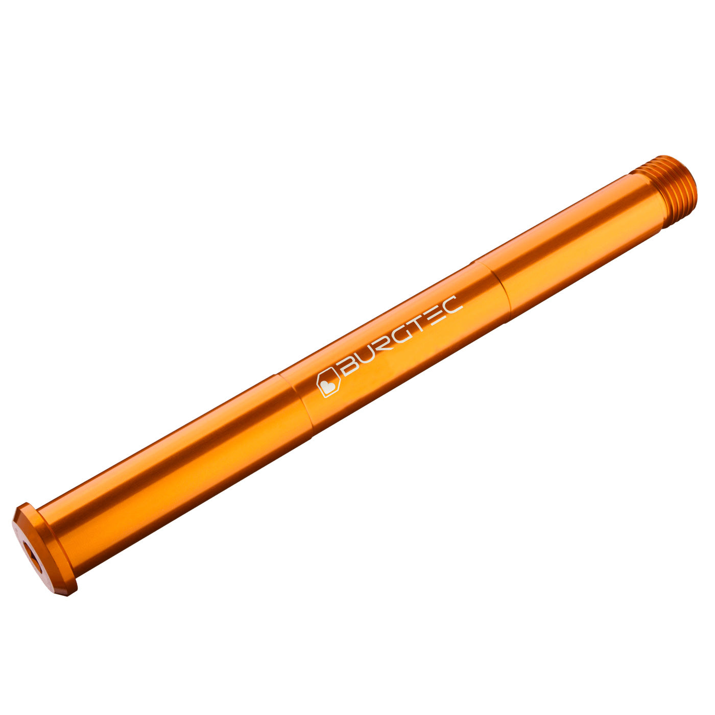 Burgtec RockShox Fork Axle 15x110mm - Iron Bro Orange