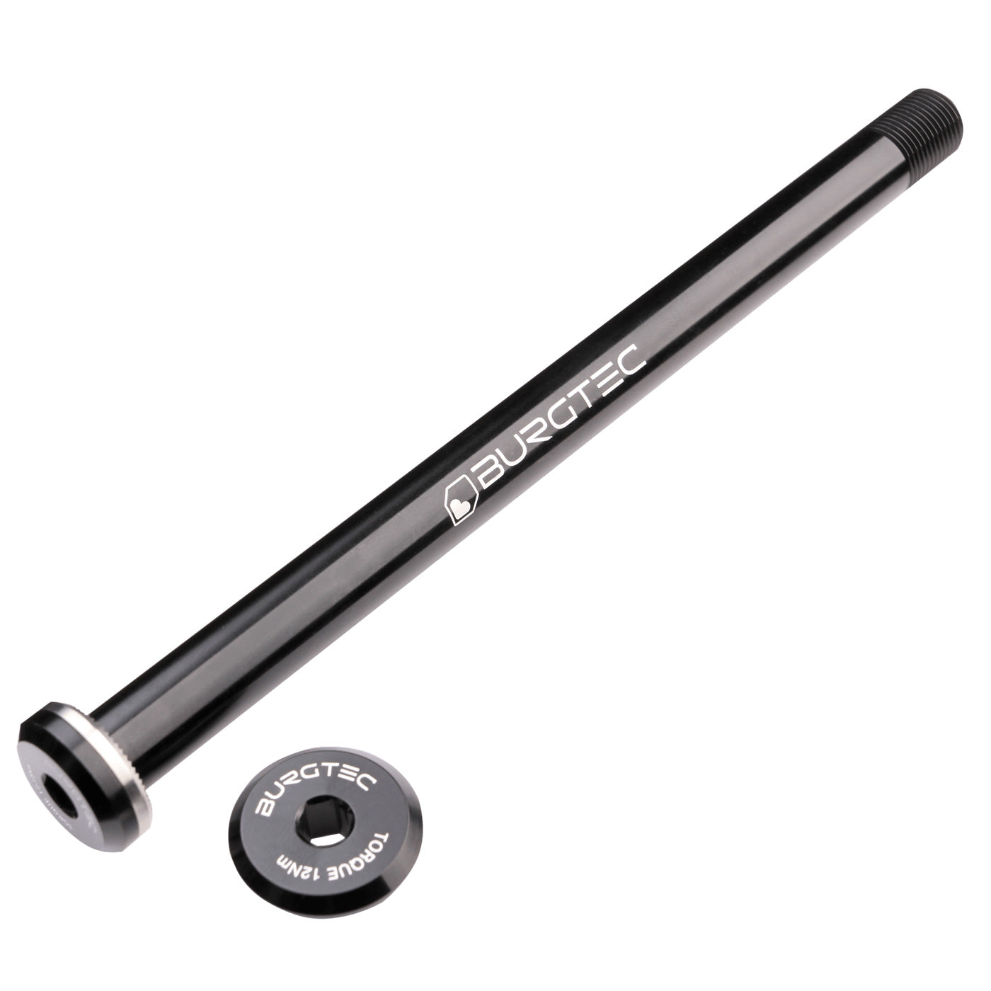 Burgtec Santa Cruz Rear Axle 12x168.5mm - Burgtec Black-Goodwynn&#39;sGoodwynn&#39;s