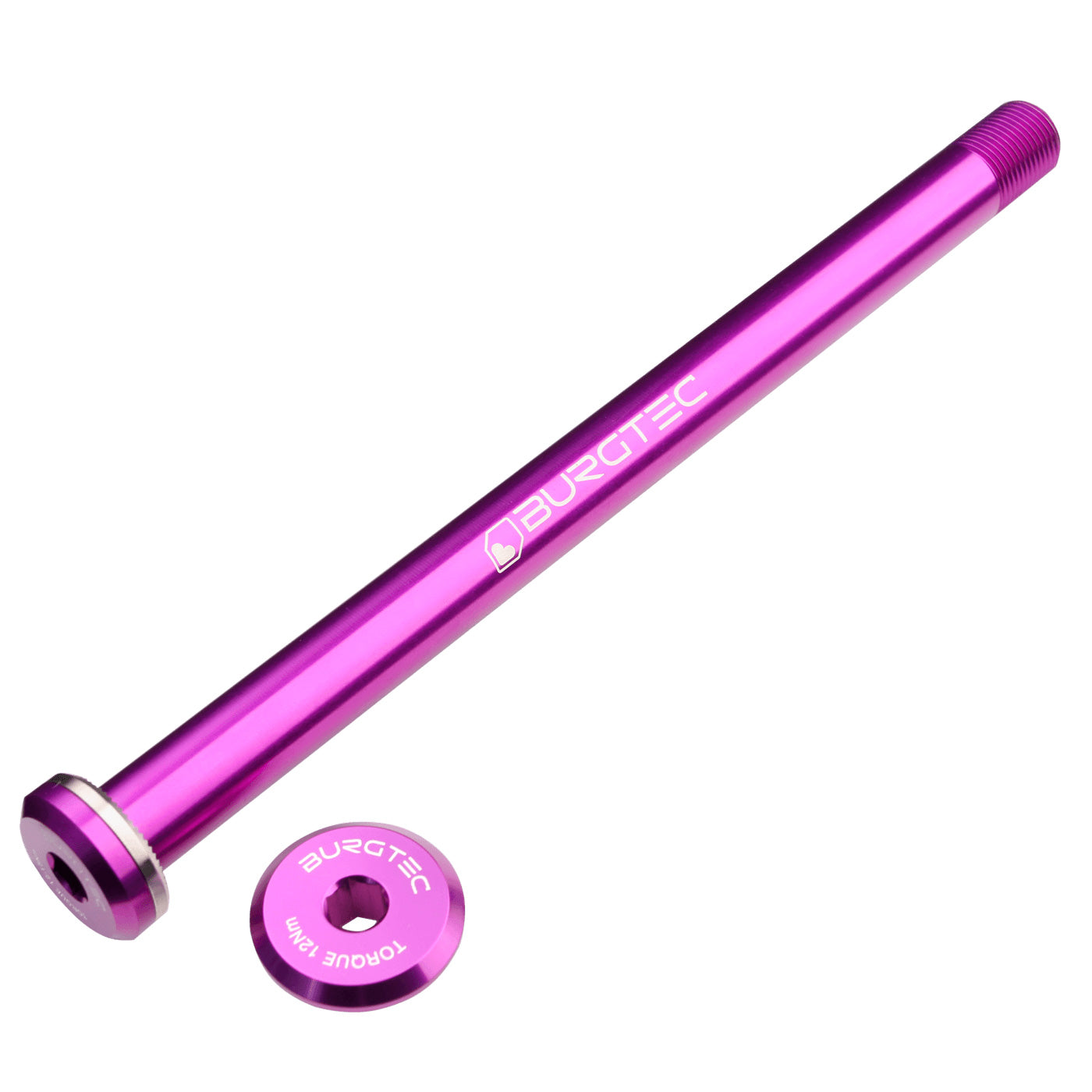 Burgtec Santa Cruz Rear Axle 12x168.5mm - Purple Rain