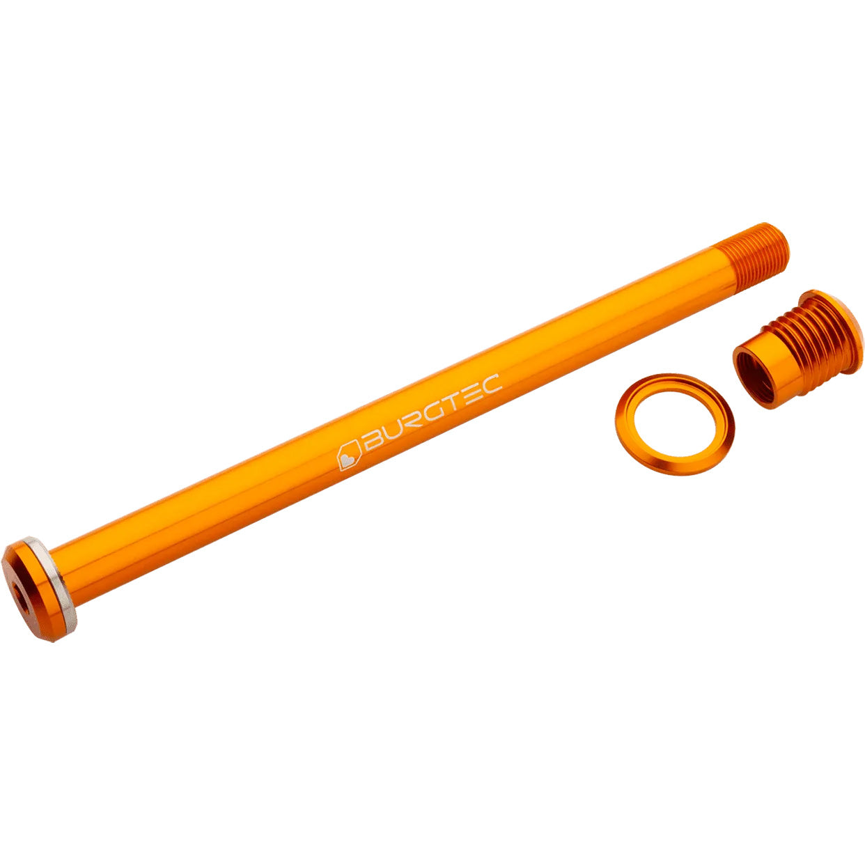 Burgtec Santa Cruz Rear Axle 12x173.7mm - Iron Bro Orange