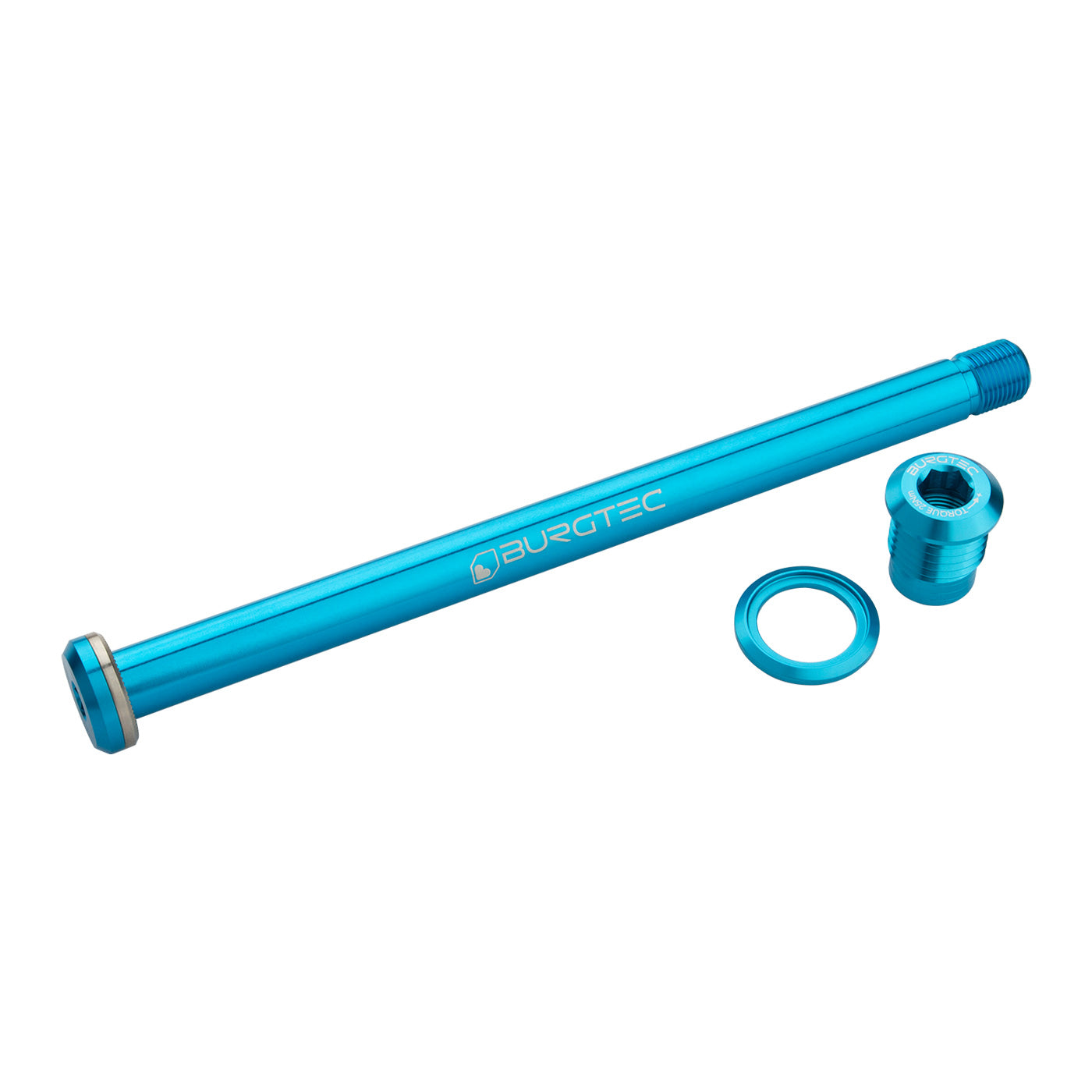 Burgtec Yeti Boost Rear Axle 12x174mm - Colorado Blue