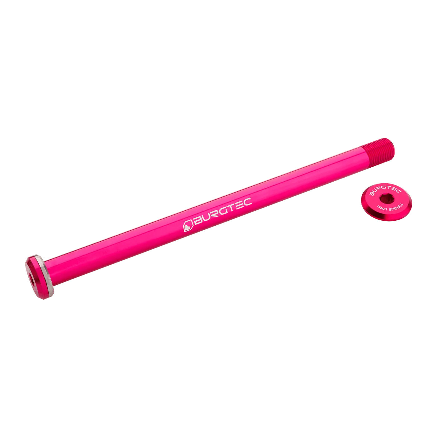 Burgtec Santa Cruz V10 182mm Rear Axle - Toxic Barbie Pink