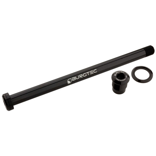 Burgtec 180mm x 12mm 1.00mm Pitch Rear Axle - Burgtec Black-Goodwynn's