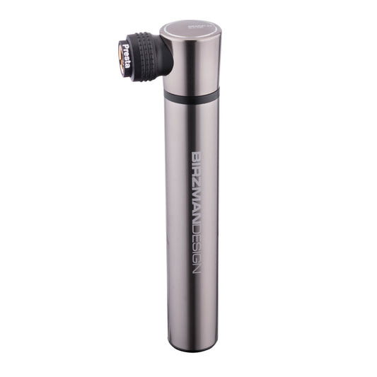 Birzman Mini-Apogee Hand Pump Silver/Black-Goodwynn's