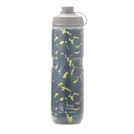 Polar Bottles Breakaway Muck Insulated Shatter Water Bottle - 24oz Forest/Lightning-Goodwynn's