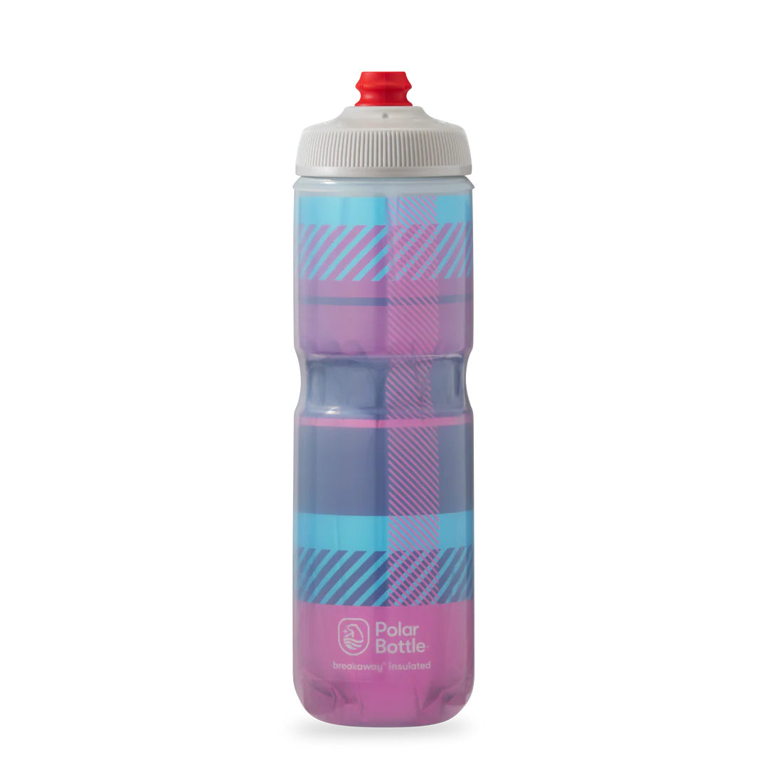 Polar Bottle Breakaway Water Bottle Bubble Gum Pink/Navy 24oz