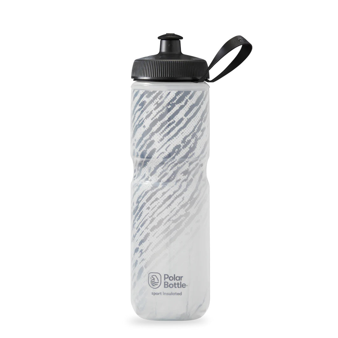 Polar Bottle Sport Insulated Bottle Storm Charcoal/White 24oz