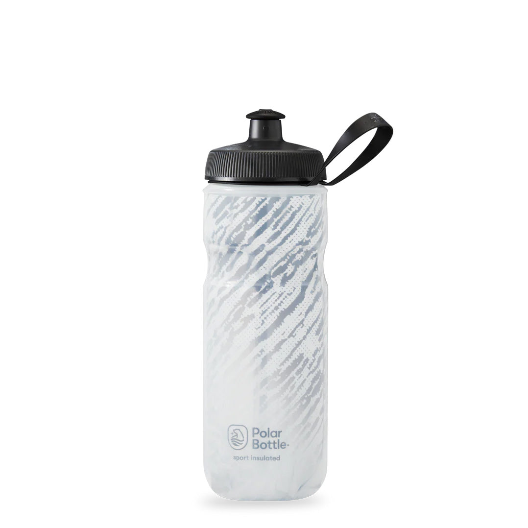 Polar Bottle Sport Insulated Bottle Storm Charcoal/White 20oz