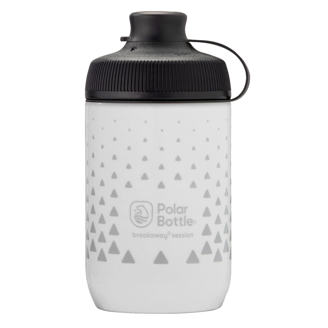 Polar Bottles Session Muck Apex Water Bottle - White/Charcoal 15oz