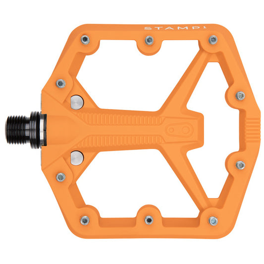 Crankbrothers Stamp 1 Gen 2 Pedals - Platform Composite 9/16" Orange Small-Goodwynn's