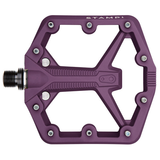 Crankbrothers Stamp 1 Gen 2 Pedals - Platform Composite 9/16" Purple Small-Goodwynn's