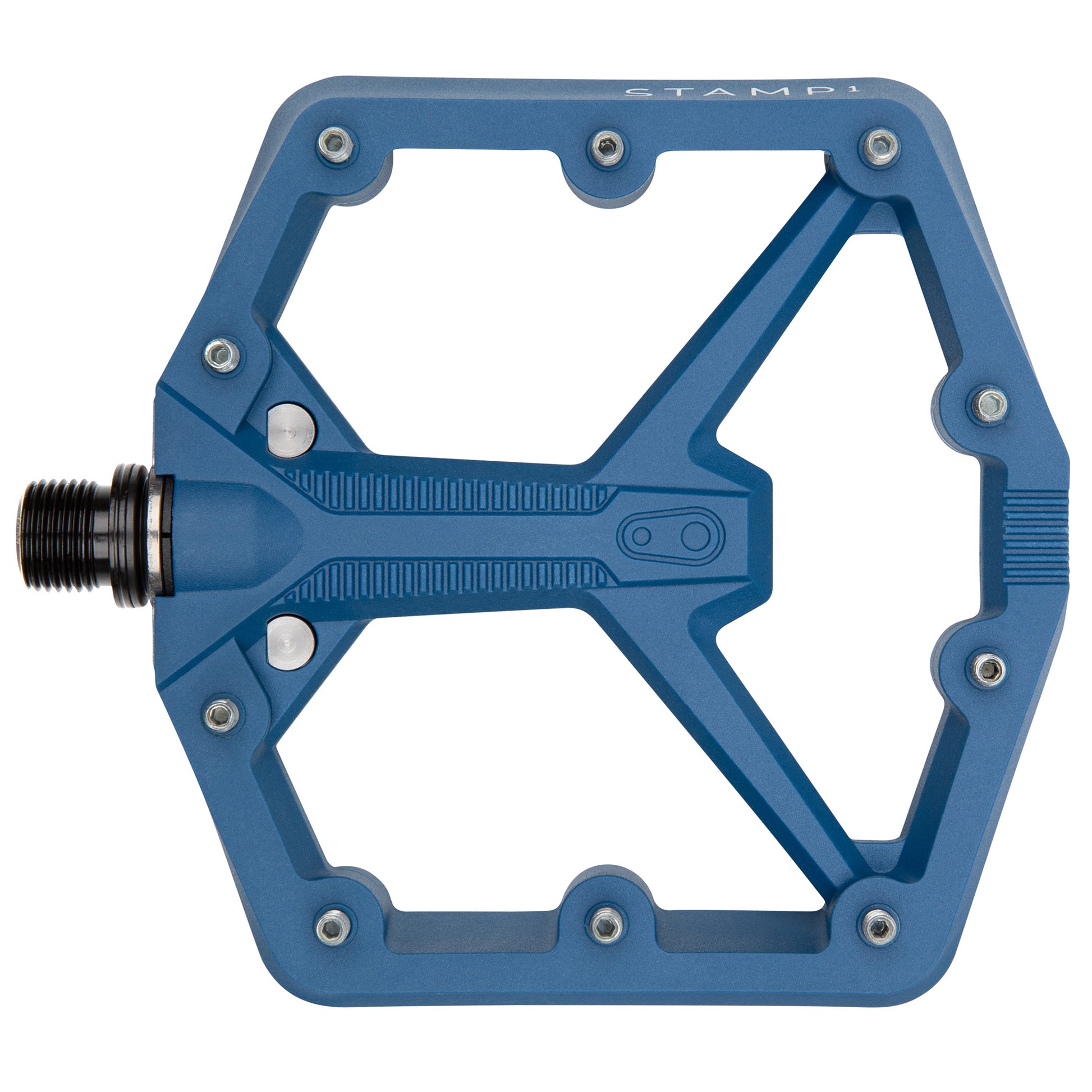 Crankbrothers Stamp 1 Gen 2 Pedals - Platform Composite 9/16" Navy Large-Goodwynn&#39;sGoodwynn&#39;s